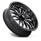 Fuel Utv D821 Arc Utv 24X7 +13 Gloss Black Milled