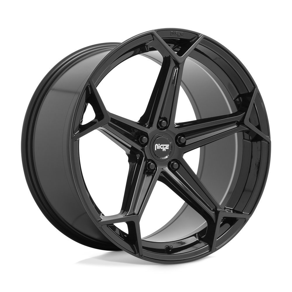 Niche 1Pc N258 Arrow 20X9 +38 Gloss Black