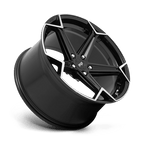 Niche 1Pc N259 Arrow 20X10.5 +40 Gloss Black Brushed