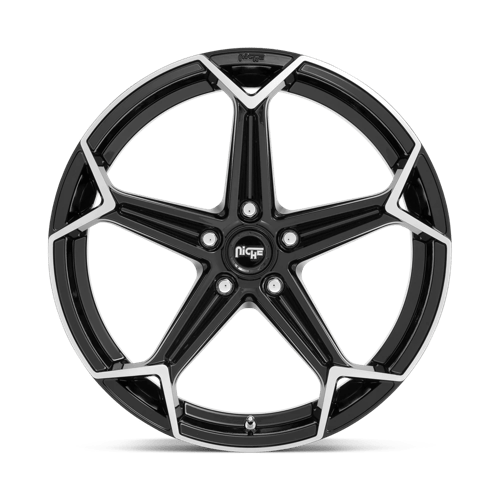 Niche 1Pc N259 Arrow 20X10.5 +40 Gloss Black Brushed