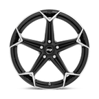 Niche 1Pc N259 Arrow 20X9 +18 Gloss Black Brushed