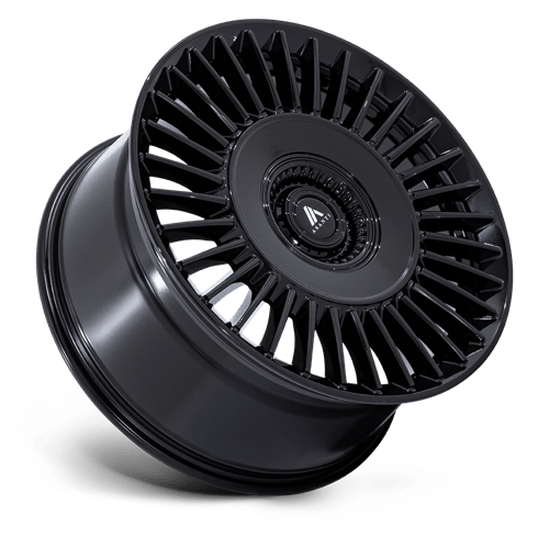 Asanti Black AB040 TIARA 20X9 +27 GLOSS BLACK