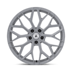Asanti Black Ab039 Mogul 5 20X9.5 +15 Two Toned Battleship Gray