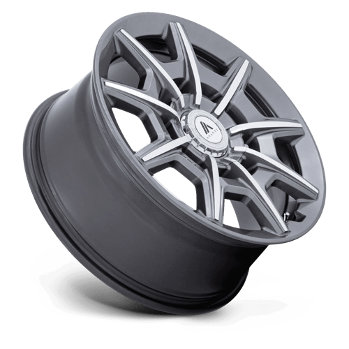 Asanti Black Ab041 Esquire 20X10.5 +40 Satin Black Gloss Black Face