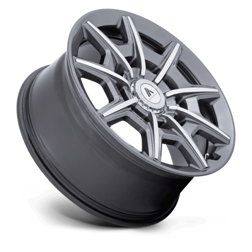 Asanti Black Ab041 Esquire 22X9 +27 Satin Black Gloss Black Face