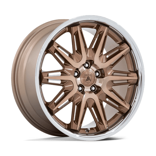 Asanti Black Ab047 Imperator 20X10.5 +38 Gloss Black Machined W/ Ss Lip
