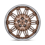 Asanti Black Ab047 Imperator 20X10.5 +38 Bronze Machined W/ Ss Lip