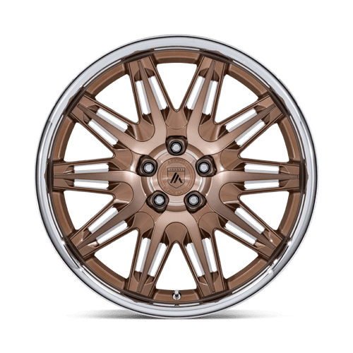 Asanti Black Ab047 Imperator 22X10.5 +38 Gloss Black Machined W/ Ss Lip