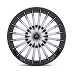Asanti Black Ab048 Viceroy 26X10 +20 Gloss Black W/ Machined Face