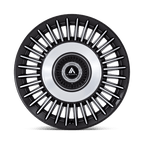 Asanti Black Ab040 Tiara 20X10.5 +38 Satin Black Bright Mach Face