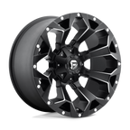 Fuel 1Pc D546 Assault 20X9 +20 Matte Black Milled