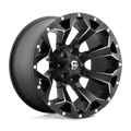 Fuel 1Pc D546 Assault 20X9 +1 Matte Black Milled