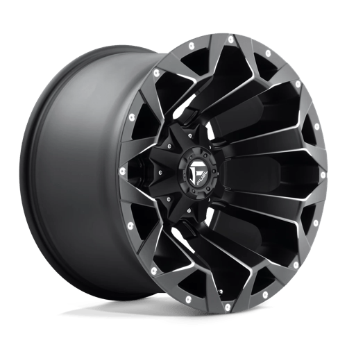 Fuel 1Pc D546 Assault 20X12 -43 Matte Black Milled
