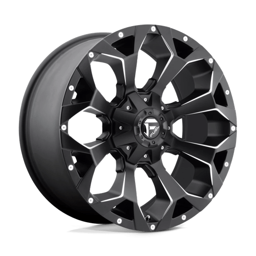 Fuel 1Pc D546 Assault 20X9 +20 Matte Black Milled