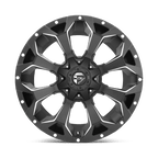 Fuel 1Pc D546 Assault 20X9 +20 Matte Black Milled