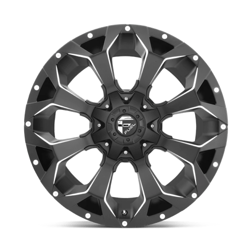 Fuel 1Pc D546 Assault 20X9 +20 Matte Black Milled