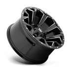 Fuel 1Pc D576 Assault 22X10 -18 Gloss Black Milled