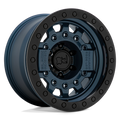 Black Rhino Hard Alloys Avenger Beadlock 17X8.5 +0 Navy Blue W/ Black Hardware