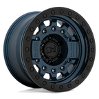 Black Rhino Hard Alloys Avenger Beadlock 17X8.5 -30 Navy Blue W/ Black Hardware