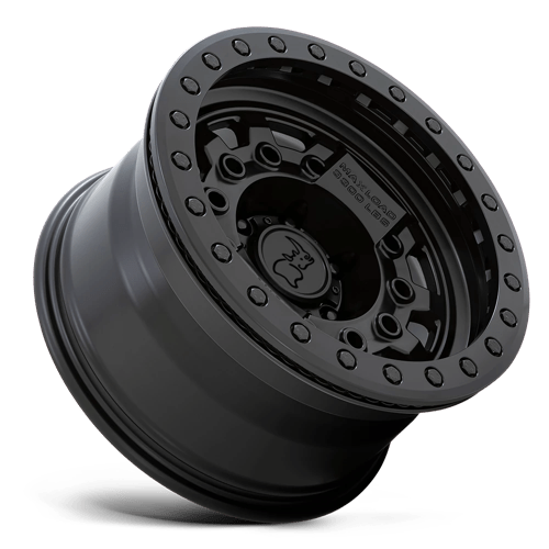 Black Rhino Hard Alloys Avenger Beadlock 17X8.5 -32 Matte Black W/ Black Hardware