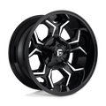 Fuel 1Pc D606 Avenger 20X10 -18 Gloss Black Milled