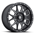 Atx Series Ax196 20X9 +45 Satin Black W/ Milled Accents