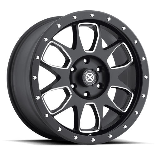 Atx Series Ax196 20X9 +45 Satin Black W/ Milled Accents