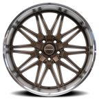 Corsart Alcatraz 20X10 +0 Matte Bronze W/ Milled / Diamond Cut Lip