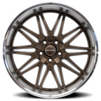 Corsart Alcatraz 20X10 +0 Matte Bronze W/ Milled / Diamond Cut Lip