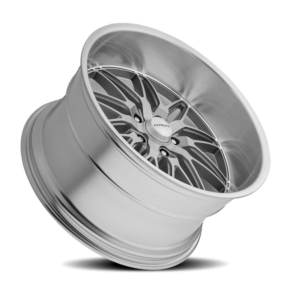 Corsart Alcatraz 20X10 +0 Gloss Brushed W/ Diamond Cut Lip