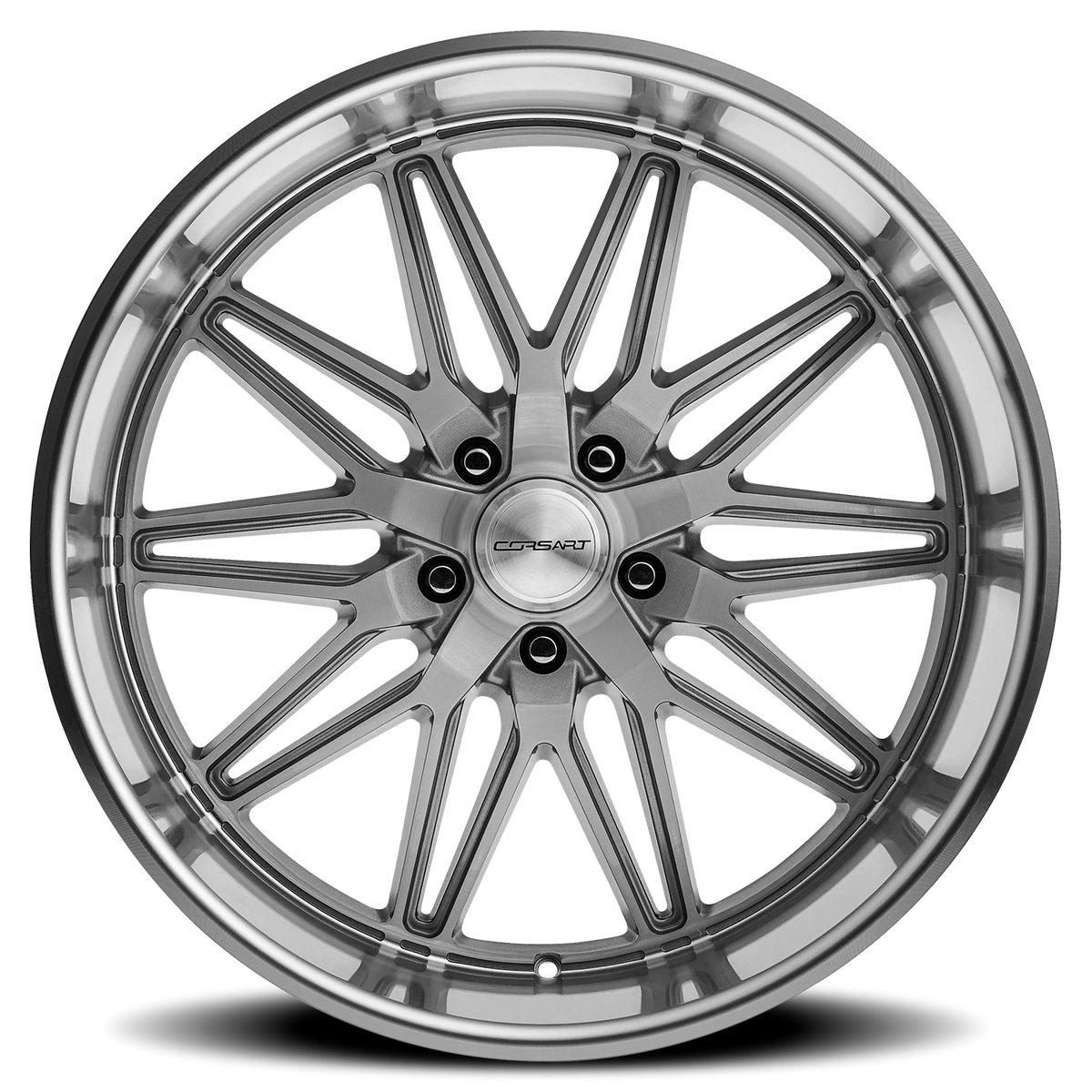 Corsart Alcatraz 20X10 +0 Gloss Brushed W/ Diamond Cut Lip