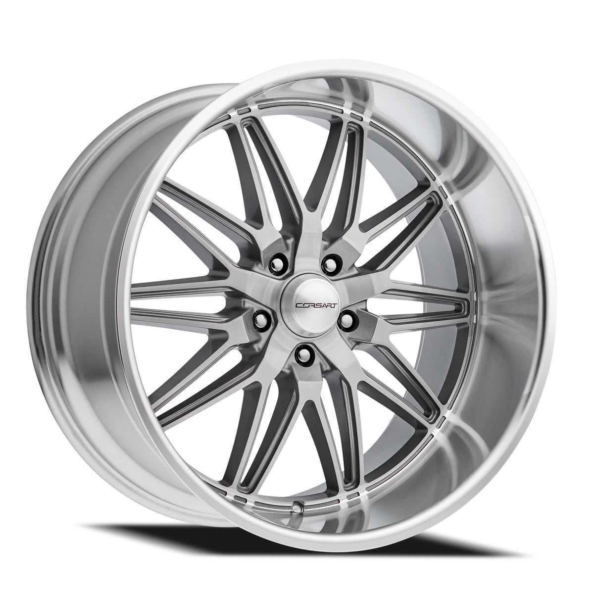 Corsart Alcatraz 20X10 +0 Gloss Brushed W/ Diamond Cut Lip