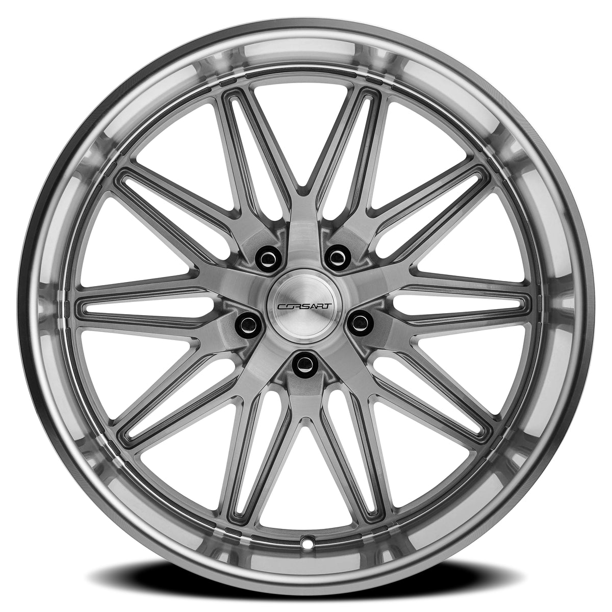 Corsart Alcatraz 20X8.5 +6 Gloss Brushed W/ Diamond Cut Lip