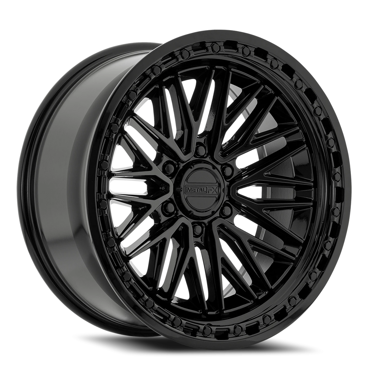 Metal-FX Alpha Truck 20X9 +0 Gloss Black