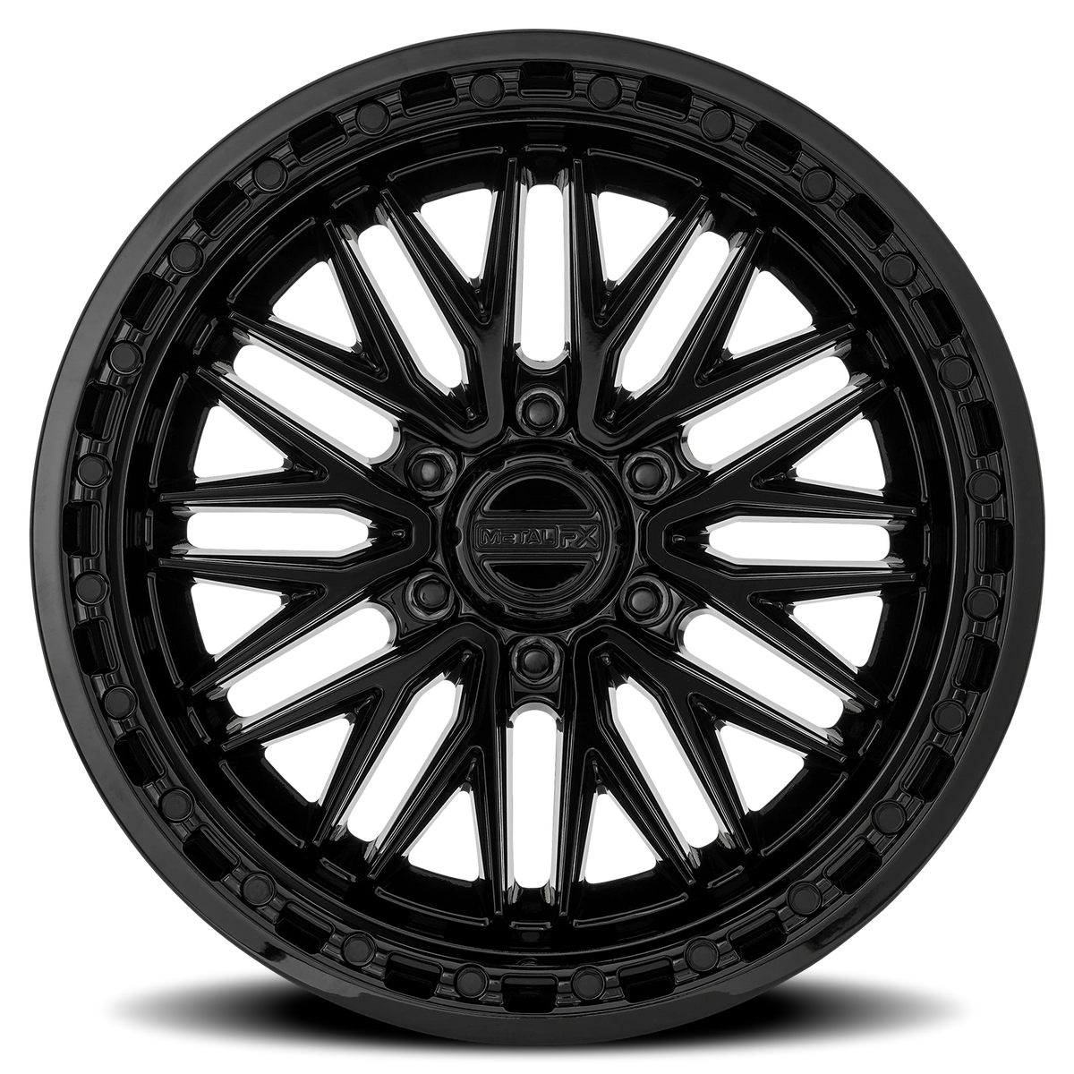 Metal-FX Alpha Truck 20X9 +0 Gloss Black