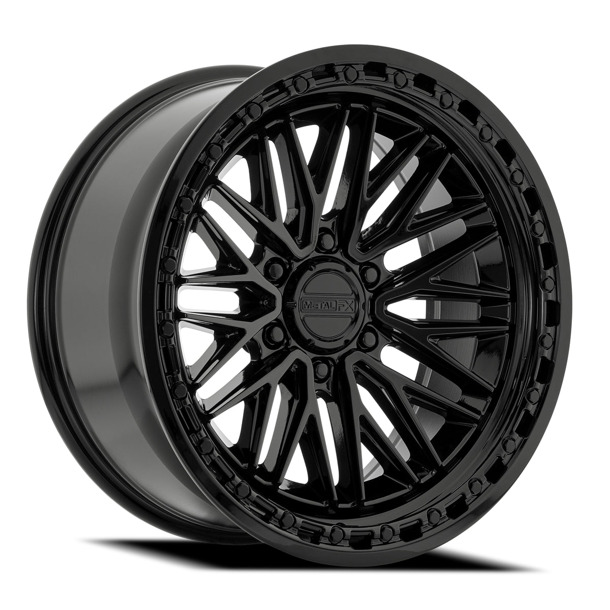 Metal-FX Alpha Truck 20X9 +0 Gloss Black