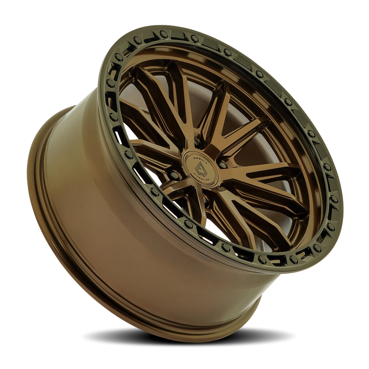 Arena Atlas 20X9 +0 Smoked Bronze W/ Gloss Black Lip