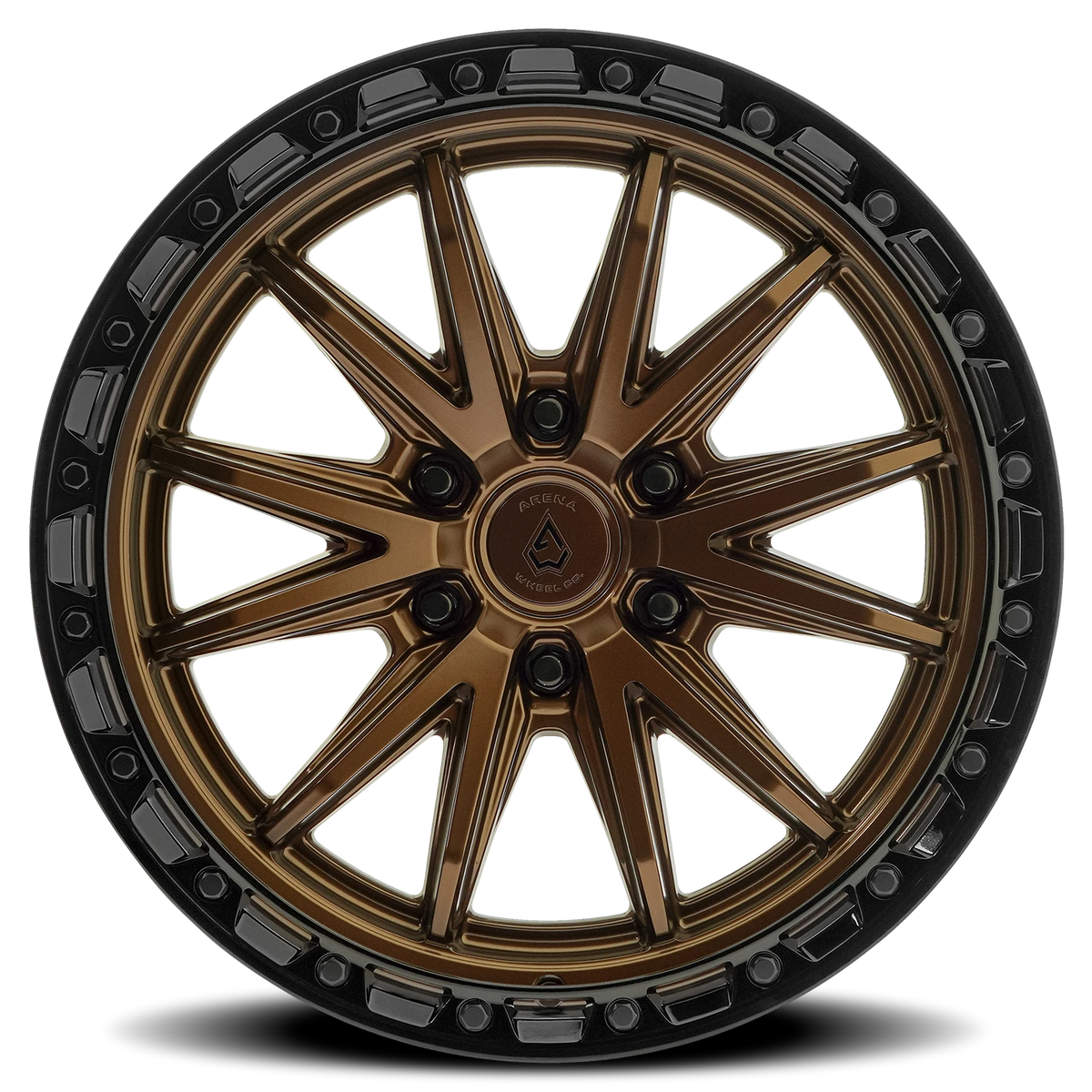 Arena Atlas 20X9 +0 Smoked Bronze W/ Gloss Black Lip