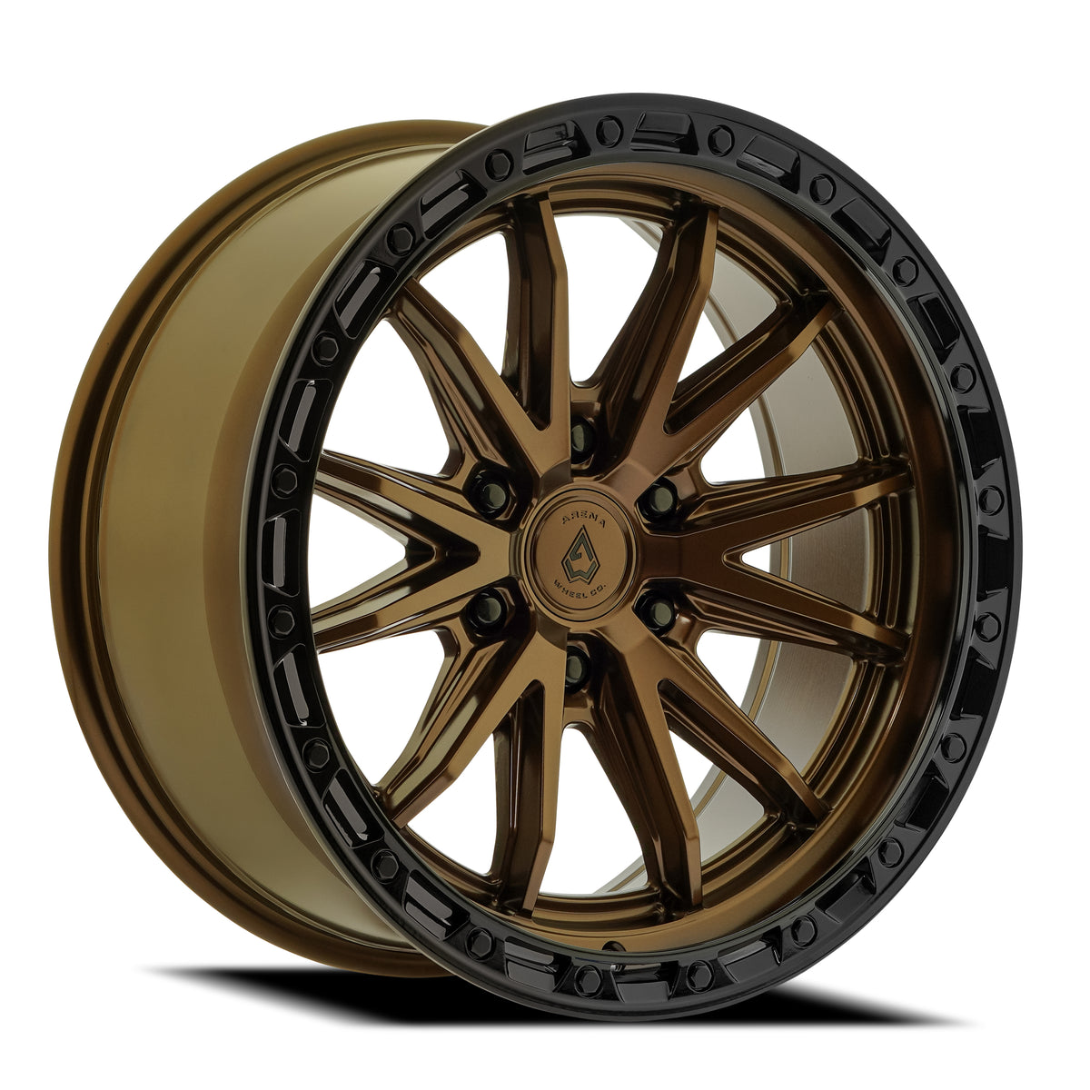 Arena Atlas 20X9 +0 Smoked Bronze W/ Gloss Black Lip