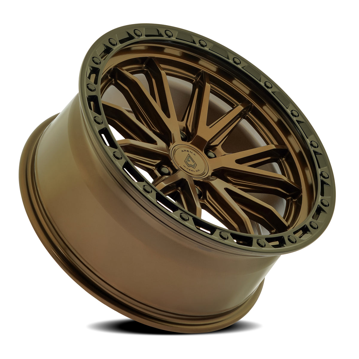 Arena Atlas 20X9 +0 Smoked Bronze W/ Gloss Black Lip