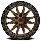 Arena Atlas 20X9 +0 Smoked Bronze W/ Gloss Black Lip