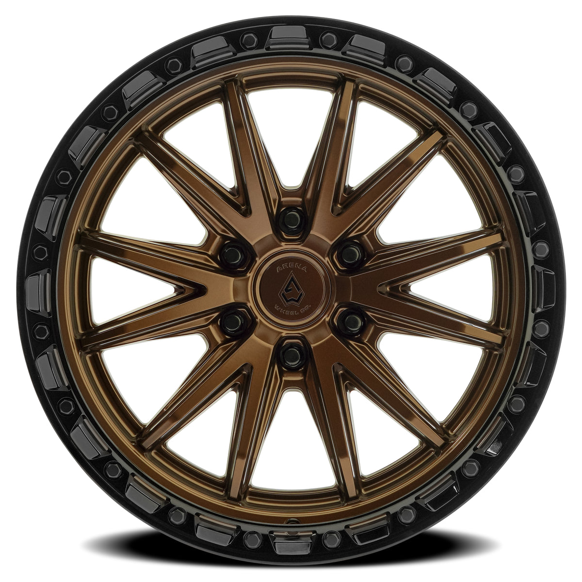 Arena Atlas 20X9 +0 Smoked Bronze W/ Gloss Black Lip