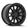 Arena Atlas 20X9 +0 Satin Black W/ Gloss Black Lip