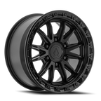 Arena Atlas 20X9 +0 Satin Black W/ Gloss Black Lip