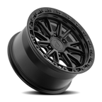 Arena Atlas 20X9 +0 Satin Black W/ Gloss Black Lip
