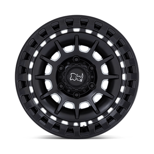 Black Rhino Hard Alloys Barrage 17X8.5 -10 Matte Black