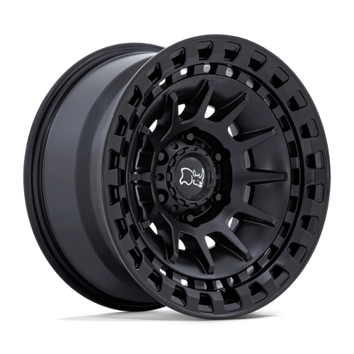 Black Rhino Hard Alloys Barrage 17X8.5 -10 Matte Black