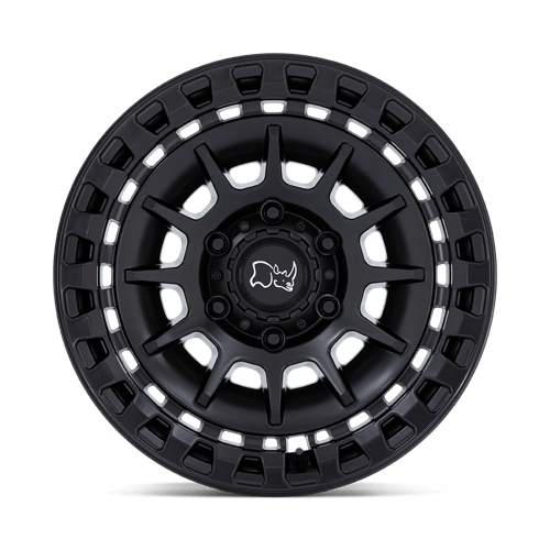 Black Rhino Hard Alloys Barrage 17X8.5 -10 Matte Black