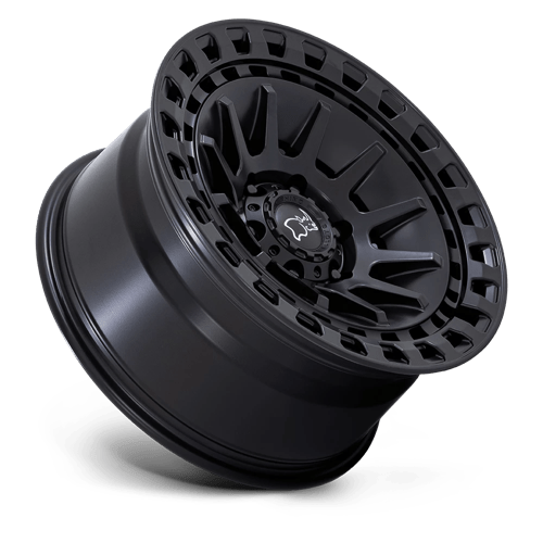 Black Rhino Hard Alloys Barrage 18X9 +0 Matte Black