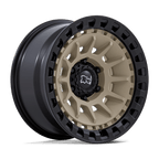 Black Rhino Hard Alloys Barrage 17X8.5 -10 Desert Sand On Matte Black